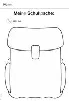 Vorschau - Arbeitsblätter - Meine Klasse und ich: 2. Stunde - Das gehört in meine Schultasche! (inkl. Stundenentwurf) - Seite 3