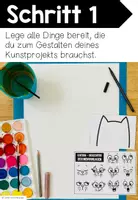 Vorschau - Stundenentwürfe - Lustige Katzen im Pop-Art Stil - Kunstprojekt (fertig geplante Kunsteinheit) - Seite 2