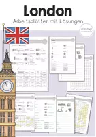 Vorschau - Arbeitsblätter - London: Arbeitsblätter mit Lösung (England & UK) - Deckblatt