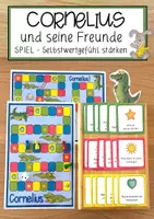 Vorschau - Spiele - Cornelius und seine Freunde Spiel – Selbstwertgefühl stärken - Deckblatt