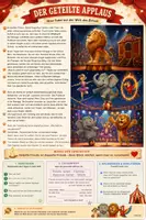 Vorschau - Arbeitsblätter - Fabel der Zirkustiere - Deckblatt