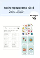 Vorschau - Arbeitsblätter - Geld Materialpaket (wachsend) - Seite 1