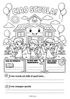 anteprima - Flashcard - Scheda di fine anno “Ciao Scuola!” - Pagina 2