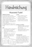 Vorschau - Bildkarten - Wissenskartei Fussball - Quizkarten Fussball - WM - Seite 1