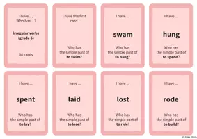 Vorschau - Spiele - 11x I have... Who has...? (Lesespiele Englisch) – wachsendes Paket - Seite 2