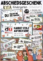 Vorschau - Anderer Materialtyp - Abschiedsgeschenk Kita / Kindergarten Abschiedsgrüße Abschied - Deckblatt
