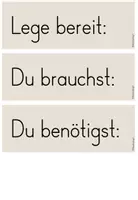 Vorschau - Poster - Du brauchst / Lege bereit - Karten - Seite 2