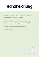 Vorschau - Stationenlernen - Stationsschilder - Schild für die FREIARBEIT - Seite 1