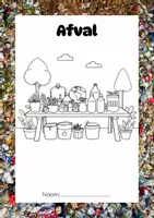 Voorbeeld - W.O. Thema Pakket: Afval - niveau eerste leerjaar (groep 3) - Voorblad