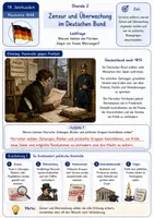 Vorschau - Unterrichtsreihen - Zensur und Überwachung im Deutschen Bund - Seite 1