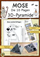 Vorschau - Arbeitsblätter - Mose: Die 10 Plagen, Wissens-Pyramide - Deckblatt