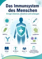 Vorschau - Arbeitsblätter - Das Immunsystem des Menschen – Erreger, Abwehrreaktionen und Immunisierung - Deckblatt