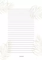 Vorschau - Mal- und Bastelvorlagen - Kostenloses Briefpapier für kreative Schreibanlässe |Briefpapier Palmen Freebie | Schreibpapier liniert & blanko | Sommerliches PDF zum Ausdrucken für Schule & Grundschule 🌴 - Deckblatt