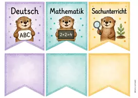 Vorschau - Poster - Otter Klasse_Schilder - Seite 1