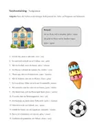 Vorschau - Arbeitsblätter - Hitzefrei fürs Verb – Satzbautraining zur Verbposition - Deckblatt