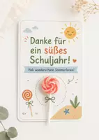 Vorschau - Anderer Materialtyp - Sommerferiengrüße & kleine Abschiedsgeschenke – 19 Geschenkideen zum Schuljahresende - Seite 1