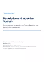 Vorschau - Arbeitsblätter - Kompendium mit Theorie, Beispielen & Arbeitsblättern - Deckblatt