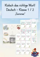 Vorschau - Spiele - Interaktives Lesespiel Deutsch Klasse 1/2 - Deckblatt