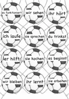 Vorschau - Stationenlernen - Zeitformen Fußball Spiel Präsens, Präteritum, Perfekt, Futur I - Seite 3