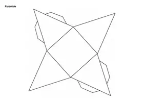 Vorschau - Mal- und Bastelvorlagen - Geometrische Körper basteln & begreifen Bastelbogen Körpernetze - Seite 3