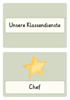 Vorschau - Anderer Materialtyp - Unsere Klassendienste - Deckblatt