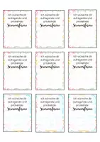 Vorschau - Anderer Materialtyp - Feriengrüße in die Sommerferien mit Brause - Deckblatt