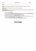 Vorschau - Klassenarbeiten - Klassenarbeit Herz eines Boxers Szenenanalyse Szene 5 - Deckblatt