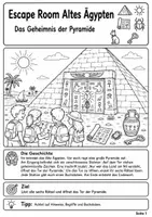 Vorschau - Spiele - Escape Room Geschichte Klasse 5-6: Altes Ägypten - Seite 1