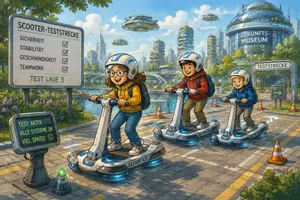 Vorschau - Stundenentwürfe - Lesetagebuch 2- NEU - Der fliegende Klassenscooter - Seite 1