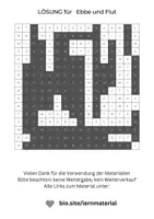 Vorschau - Arbeitsblätter - Ebbe und Flut, SUchsel, einfach, Wortgitter, Buchstabensalat, Buchstabengitter, Wortsuchrätsel, Wortsuche, Worträtsel, Wortsuchsel, Wörtersuche, Suchrätsel - Seite 3