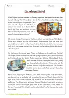 Vorschau - Arbeitsblätter - Deutsch im Sommer - Lesen, Wortarten, Abschreiben - Seite 1