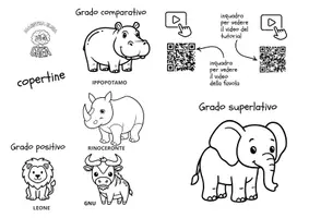 anteprima - Materiale di supporto/inclusione - La savana dei gradi dell’aggettivo qualificativo - Pagina 1