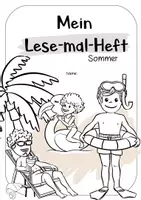 Vorschau - Arbeitsblätter - Lesen und malen Klasse 2 und 3 - Sommer - Seite 2
