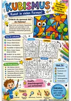 Vorschau - Unterrichtsreihen - KUBISMUS ART - KUNST IN VIELEN FORMEN - GRUNDSCHULE - qlixu - Deckblatt