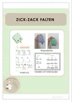 Vorschau - Arbeitsblätter - Zick-Zack falten - Deckblatt