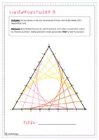 Vorschau - Arbeitsblätter - Math-Art (Linienkunstwerke) - Seite 1