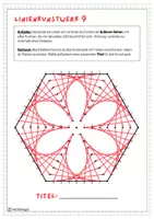 Vorschau - Arbeitsblätter - Math-Art (Geometrisches Zeichnen) - Seite 1