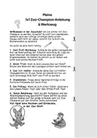 Vorschau - Unterrichtsreihen - Einmaleins-Trainer Zoo: 1x1 & Division (druckerfreundlich) - Seite 3