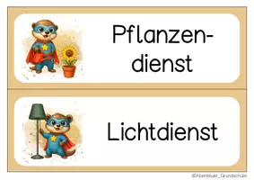 Vorschau - Anderer Materialtyp - Otterklasse Klassendienste Klassentier Otter - Seite 2