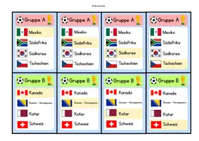 Vorschau - Spiele - Fußball WM 2026 Quartett: Länder & Flaggen (Spiel Grundschule) - Seite 2