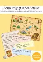 Vorschau - Spiele - Schnitzeljagd / Schatzsuche durch die Schule - Deckblatt
