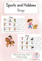 Vorschau - Spiele - Sports and Hobbies - Bingo - Walk and Talk - Deckblatt