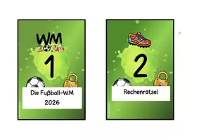 Vorschau - Arbeitsblätter - Escape Room zur Fußball WM 26 - Der verschwundene WM Ball - Klasse 3/4/5 - Seite 2