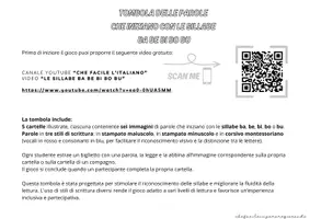 anteprima - Giochi - 12 TOMBOLE DELLE SILLABE: PAROLE CHE INIZIANO CON LA SILLABA… - Pagina 2