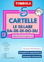anteprima - Giochi - SILLABE DA DE DI DO DU – TOMBOLA PAROLE - Pagina di copertina