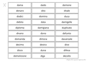 anteprima - Giochi - SILLABE DA DE DI DO DU – TOMBOLA PAROLE - Pagina 2