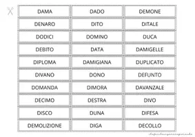 anteprima - Giochi - SILLABE DA DE DI DO DU – TOMBOLA PAROLE - Pagina 3