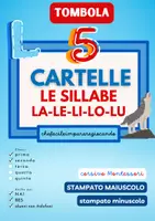 anteprima - Giochi - SILLABE LA LE LI LO LU – TOMBOLA PAROLE - Pagina di copertina