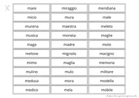 anteprima - Giochi - SILLABE MA ME MI MO MU – TOMBOLA PAROLE - Pagina 2