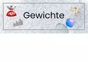 Vorschau - Poster - Merkplakate zum Thema Gewichte - Seite 2
